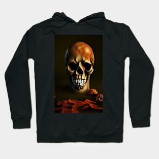 Gothic skull artwork Hoodie